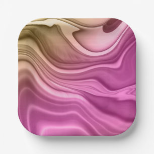 Alcohol Ink Set Aurora Digital Paper Plate