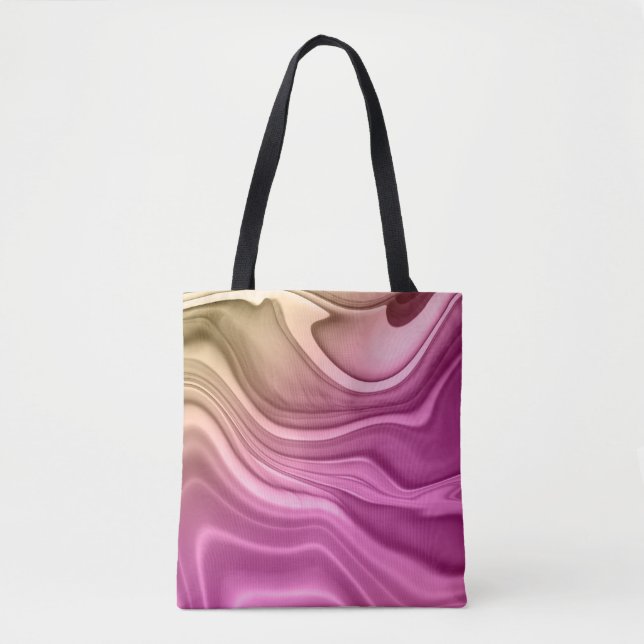 Alcohol Ink Set Aurora Digital Paper Tote Bag (Front)