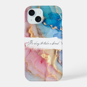 Alcohol Ink watercolour phone case