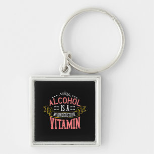 Alcohol Is A Misunderstood Vitamin Key Ring