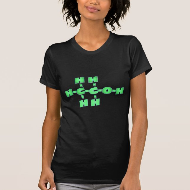 alcohol molecule T-Shirt (Front)