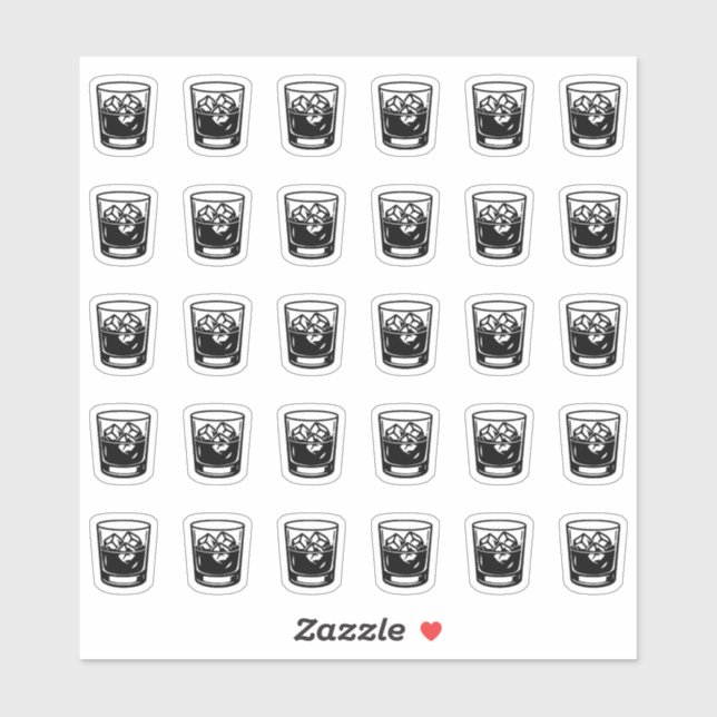 Alcohol Wedding Place Card Bar Menu Drink Choice (Sheet)