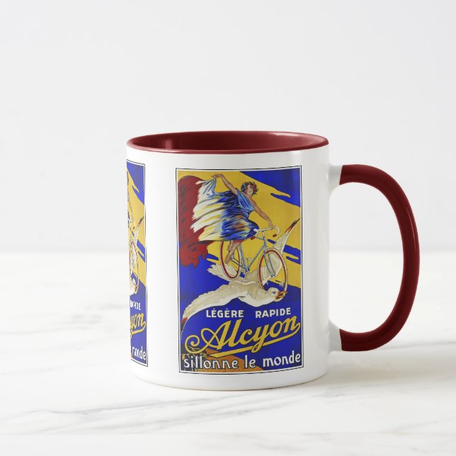 Alcyon Cycles - Vintage Bicycle Art Mug (Right)