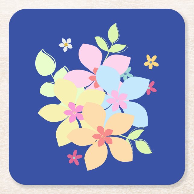 Alda Square Paper Coaster (Front)