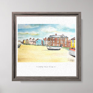 Aldeburgh Beach Canvas Print