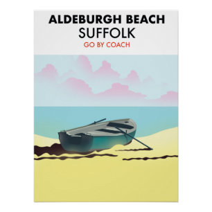 Aldeburgh Beach Suffolk  Poster