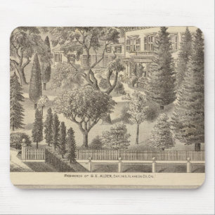 Alden residence, Harmon Tract Mouse Pad