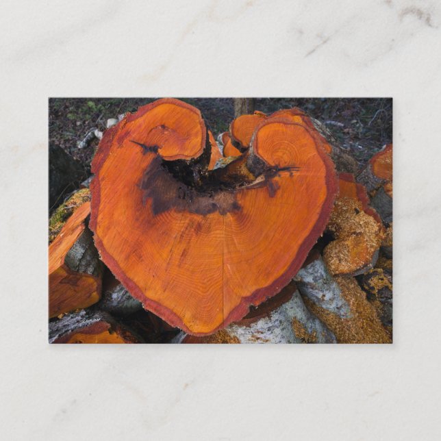 Alder Heart Business Card (Front)