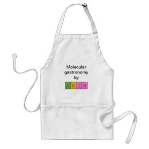 Aldin periodic table name apron