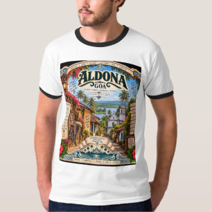 Aldona — Jewel of Bardez, North Goa ⛪ T-Shirt