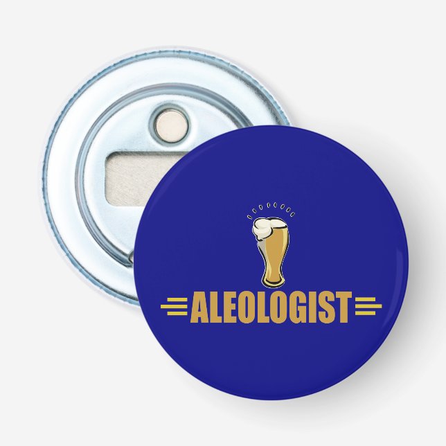 Ale, Beer Drinking Bottle Opener (Front)