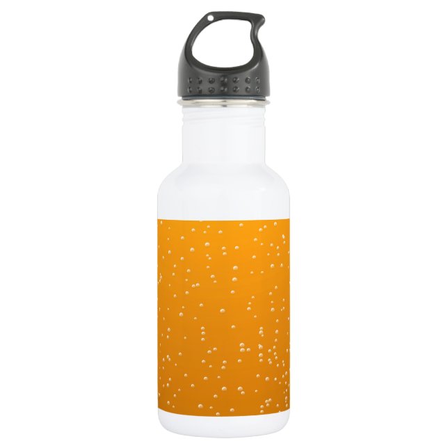 Ale with Tiny Bubbles Background Art 532 Ml Water Bottle (Front)