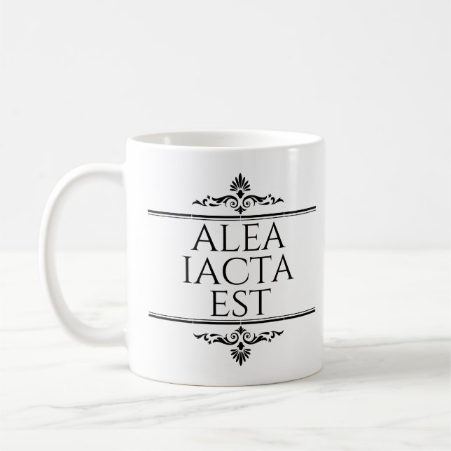 Alea Iacta Est Coffee Mug (Left)