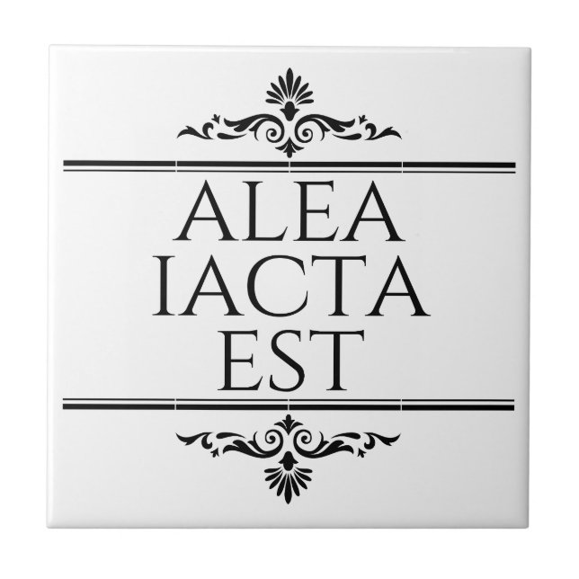 Alea Iacta Est Tile (Front)