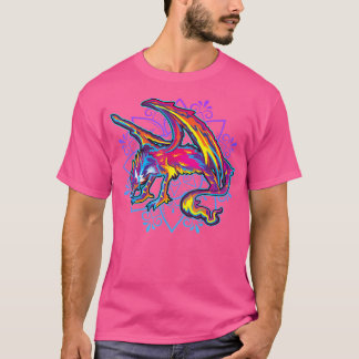 Alebrijes Mexicanos Dragon Wolf Mexican Folk Art A T-Shirt