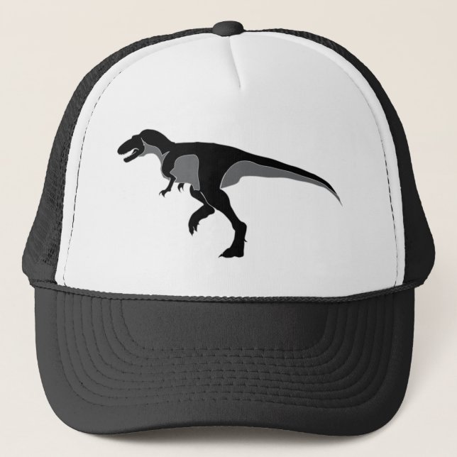 Alectrosaurus Dinosaur Trucker Hat (Front)