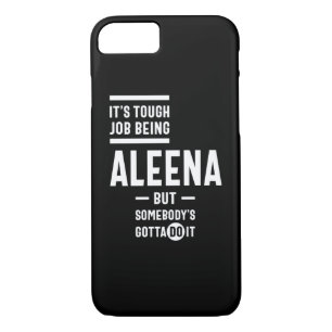 Aleena Personalised Name Birthday Case-Mate iPhone Case
