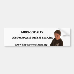 Alelicous Bumper sticker