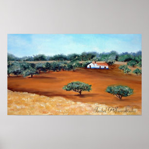 Alentejo in Portugal site Poster