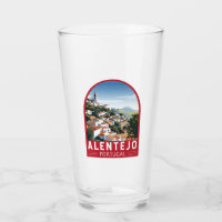 Alentejo Portugal Travel Art Vintage