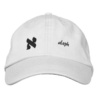 Aleph - Customisable Hebrew Alphabet Embroidered Hat