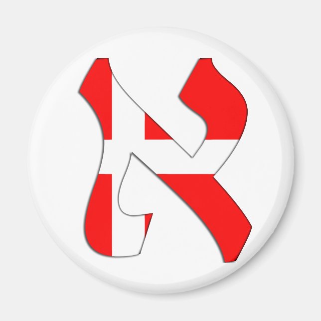 Aleph Denmark Magnet (Front)