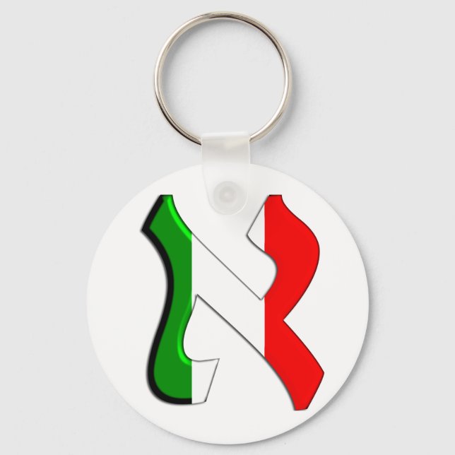 Aleph Italia Key Ring (Front)