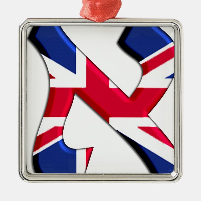 Aleph Uk.png Metal Tree Decoration (Front)