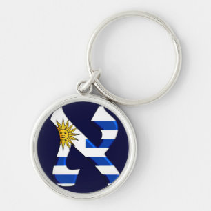 Aleph uruguay.png key ring