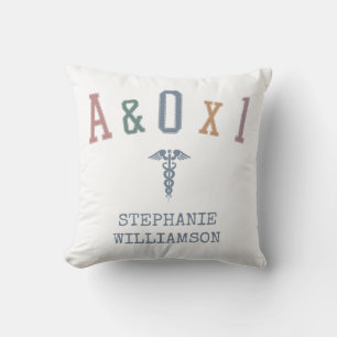 Alert and Orientated to Person A&OX1 Nurse Gift Cushion