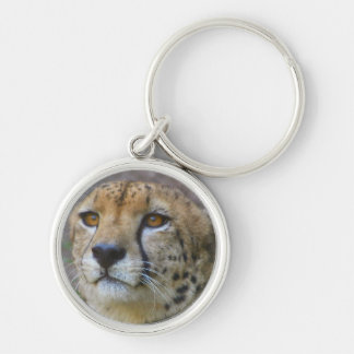 Alert Cheetah Keychain