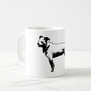 Alert Companion Terrier Mix Coffee Mug