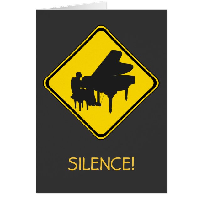 Alert: Piano Player Ahead! (Front)