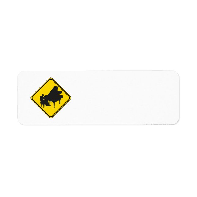 Alert: Piano Player Ahead! (Front)