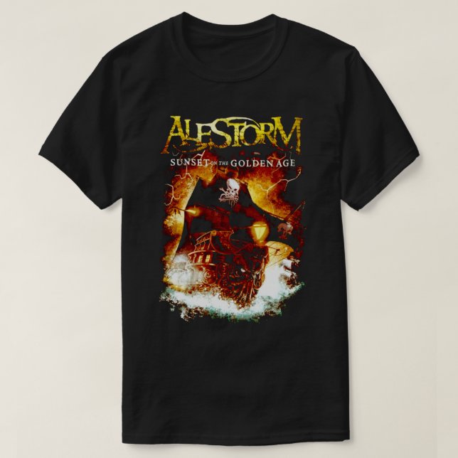 Ales 504 Sunset Golden Age- Alestorm - Best Seller T-Shirt (Design Front)