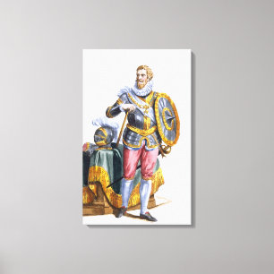 Alessandro Farnese (1546-92) Duke of Parma from 'R Canvas Print