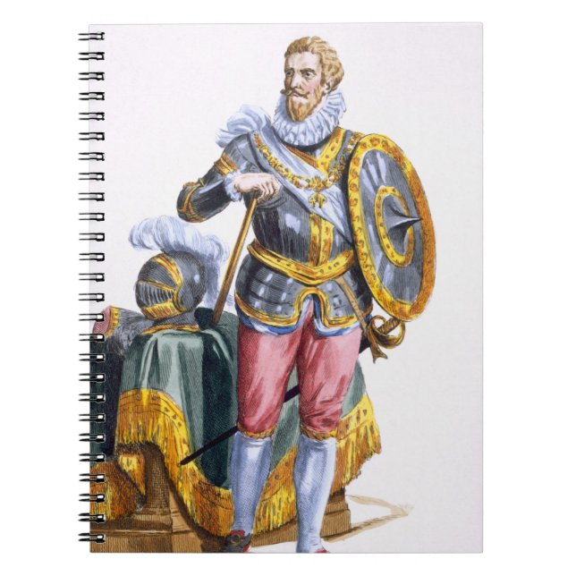 Alessandro Farnese (1546-92) Duke of Parma from 'R Spiral Notebook (Front)