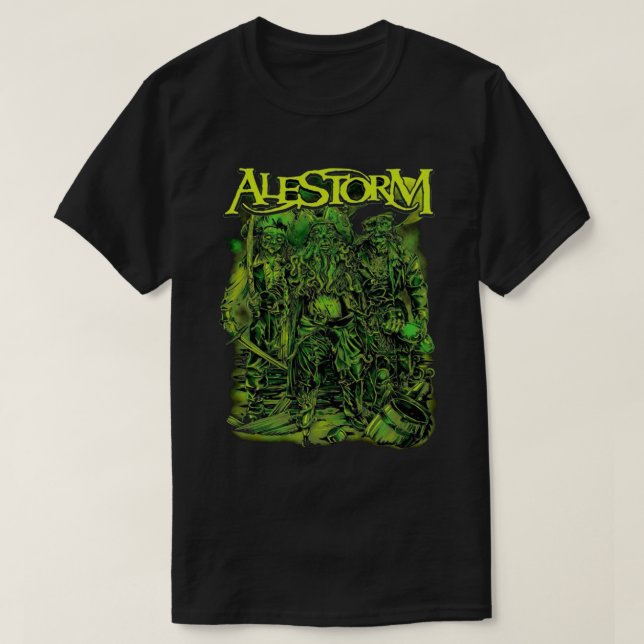 Alestorm New Logo Alestorm T-Shirt (Design Front)