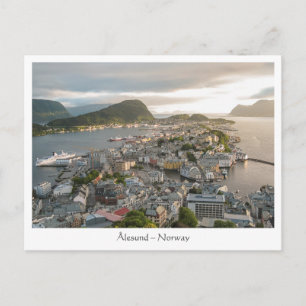 Alesund Norway Postcard