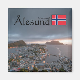 Alesund Norway Souvenir Magnet