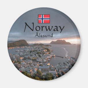 Alesund Norway Souvenir Magnet