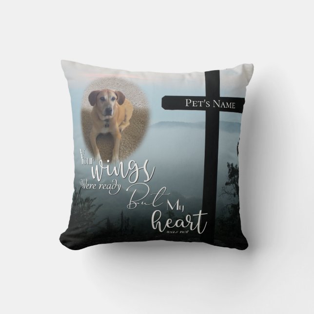 Aletha Private  Your Wings Were Ready Cushion (Front)