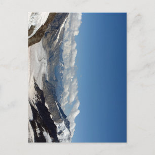 Aletsch Glacier at Jungfrau in Switzerland Postcard