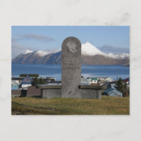 Aleut Relocation Memorial Statue, Unalaska Island