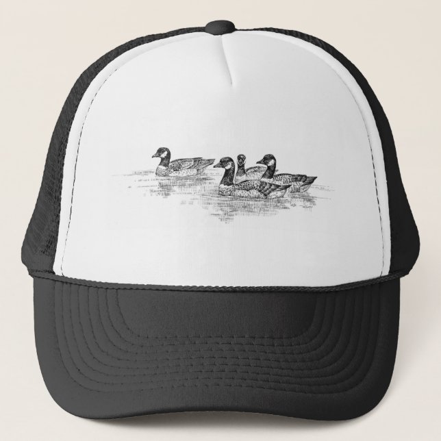Aleutian Canada Geese Trucker Hat (Front)