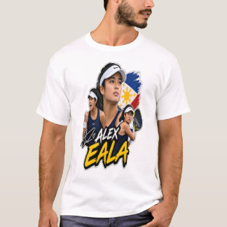 Alex Eala Tennis Champion Inspired Filipino Tennis T-Shirt