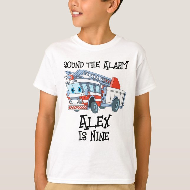 Alex is Nine T-Shirt (Front)