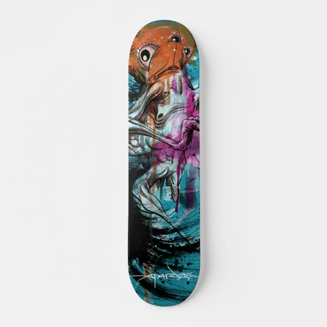 Alex Pardee "Stoomach Bodies" Skateboard (Front)