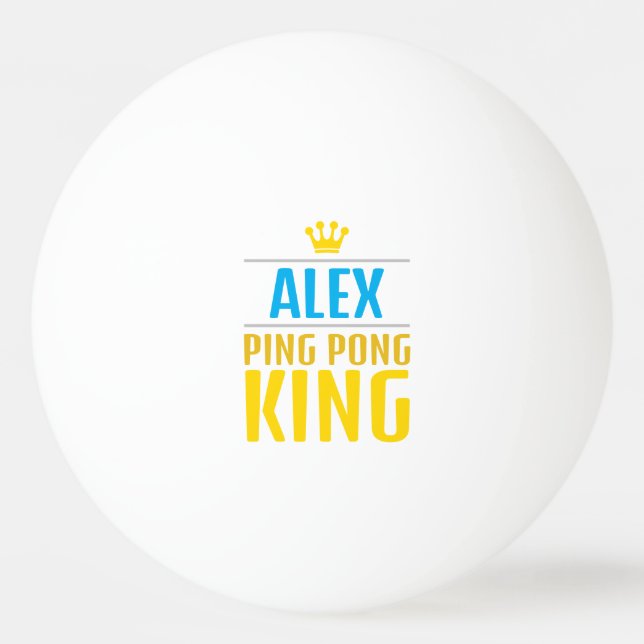 Alex Ping Pong Ball (Front)