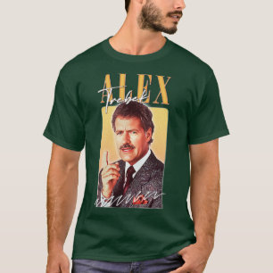 Alex Trebek Retro Aesthetic Fan Design T-Shirt